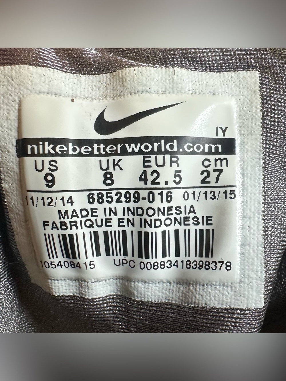 Nike SB Stefan Janoski Max Sneakers Wolf Grey / Hot Lava Men’s Size 9 - Picture 10 of 11